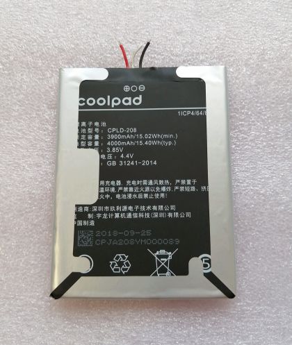 акумулятор coolpad cool play 8 (cpld-208) [original prc] 12 міс. гарантії