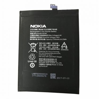 акумулятор nokia 7 plus (ta-1055/ ta-1046) he346 [original prc] 12 міс. гарантії