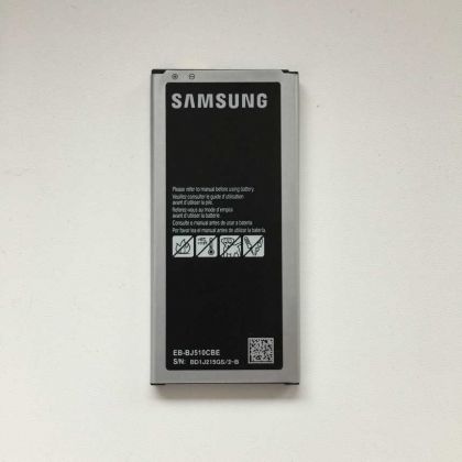 акумулятор samsung j5-2016, sm-j510h, galaxy j5-2016 (eb-bj510cbc/e) 3100 mah [original prc] 12 міс. гарантії