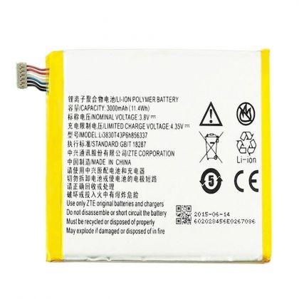 акумулятор zte li3830t43p3hb34243 nubia z7 max nx505j [original] 12 міс. гарантії