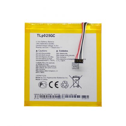 акумулятор alcatel tlp025gc (one touch pixi 4 7&quot; (9003x / 9003a / ot-8063 / tlp025g2, tlp025dc) [original prc] 12 міс. гарантії