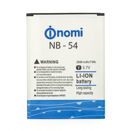 акумулятор nomi nb-54 (i504 dream) [original prc] 12 міс. гарантії