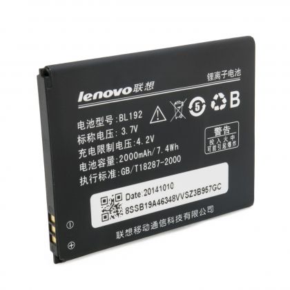 акумулятор lenovo bl192: a328, a529, a526, a680, a590, a300, a750, a388, a388t, a560 [original prc] 12 міс. гарантії