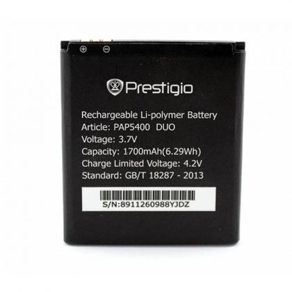 акумулятор prestigio pap5400 [original prc] 12 міс. гарантії, 1700 mah