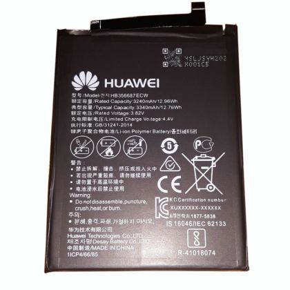 акумулятор huawei nova 2s (hwi-al00, hwi-tl00) hb356687ecw 3340 mah [original] 12 міс. гарантії