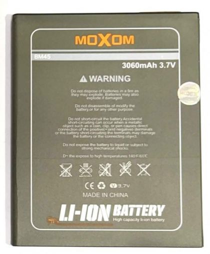 акумулятор moxom xiaomi redmi note 2 (bm45) 3060 mah
