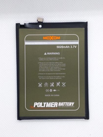 акумулятор moxom xiaomi redmi note 9 pro (bn52) 5020 mah
