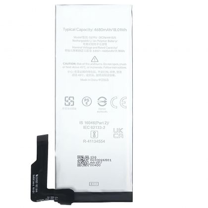 акумулятор google g27fu pixel 5a 5g, 4680 mah [original prc] 12 міс. гарантії