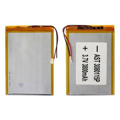 акумулятор 3080115p універсальний з контролером, 3,2 х 80 х 115 мм (3800 mah)/ для планшета