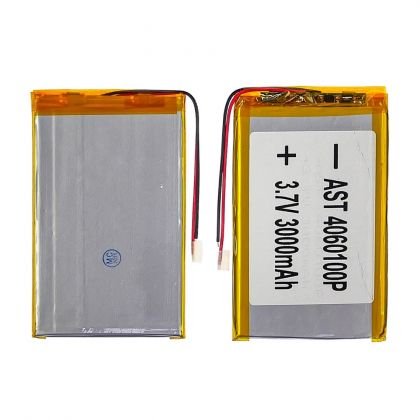 акумулятор 4060100p універсальний з контролером, 4 х 60 х 100 мм (3000 mah)/ для смартфона, планшета