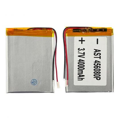 акумулятор 456080p універсальний з контролером, 3,5 х 60 х 80 мм (4000 mah)/ для смартфона, планшета