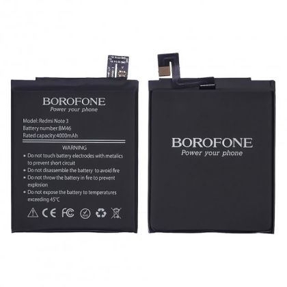 акумулятор borofone bm46 для xiaomi redmi note 3/ redmi note 3 pro/ redmi note 3i pro se
