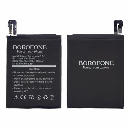 акумулятор borofone bn48 для xiaomi redmi note 6 pro