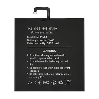 акумулятор borofone bn60 для xiaomi mi pad 4