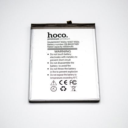 акумулятор hoco samsung m20s m207/ m30s m307 / m21 m215 / m21s f415 - eb-bm207aby 6000 mah