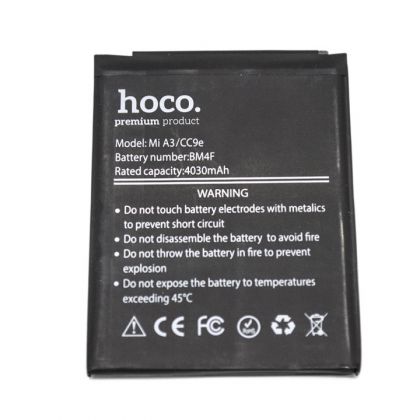 акумулятор hoco xiaomi bm4f mi a3/ mi a3 lite/ micc9/ mi9 lite