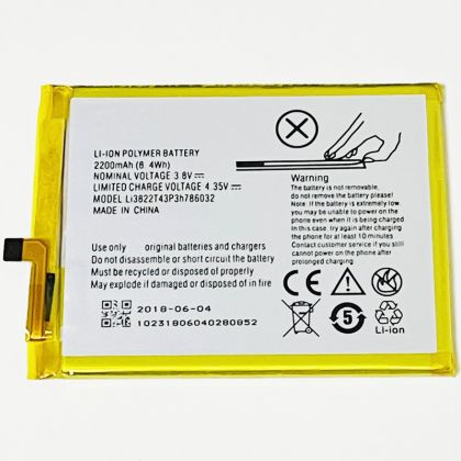 акумулятор li3822t43p3h786032 для zte blade a515/ blade l6/ blade v6/ blade x7/ blade z7 [original] 12 міс. гарантії