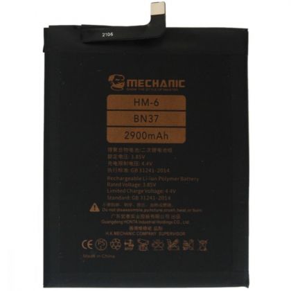 акумулятор mechanic bn37 (2900 mah) для xiaomi redmi 6 / redmi 6a