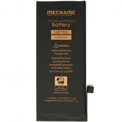 акумулятор mechanic для apple iphone 8 (збільшена ємність, 2200 mah)