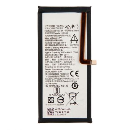 акумулятор nokia 8 sirocco / nokia 9 (ta-1005/ ta-1042) he333 [original prc] 12 міс. гарантії