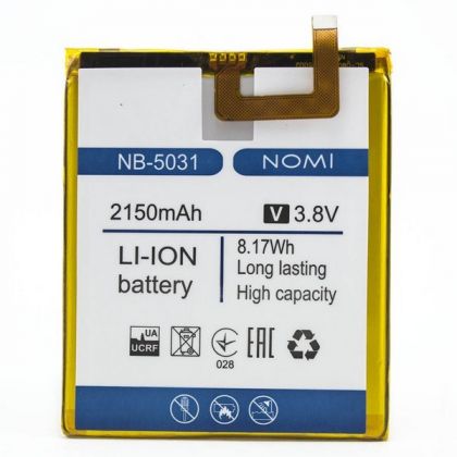 акумулятор nomi i5031 nb-5031 [original prc] 12 міс. гарантії