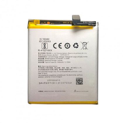 акумулятор oneplus 6 blp657 - a6000 a6003 - 3300 mah [original prc] 12 міс. гарантії