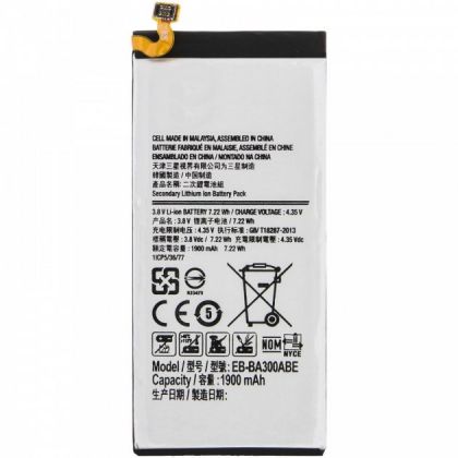 акумулятор samsung a300, galaxy a3-2015 (eb-ba300abe) [original prc] 12 міс. гарантії