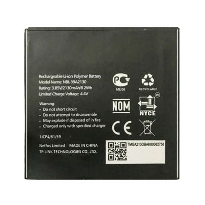 акумулятор tp-link neffos y5 / nbl-39a2130 2130 mah [original prc] 12 міс. гарантії