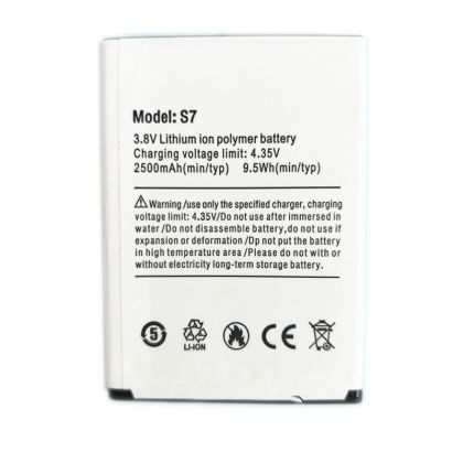 акумулятор ulefone s7 / assistant as-502 / as-503 2500 mah [original prc] 12 міс. гарантії