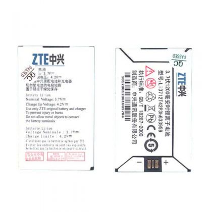 акумулятор zte blade v880 / zte blade ii v880+ / li3712t42p3h633959 (1250 mah) [original prc] 12 міс. гарантії