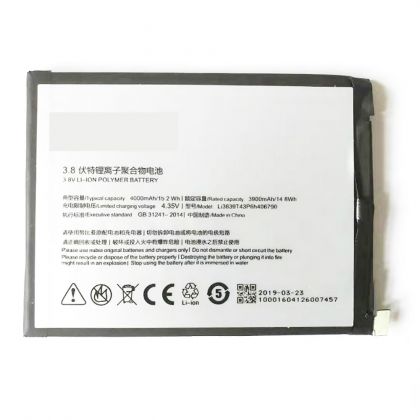 акумулятор zte nubia z11 max/ nx523j/ nx535j - li3839t43p6h406790 4000 mah [original prc] 12 міс. гарантії