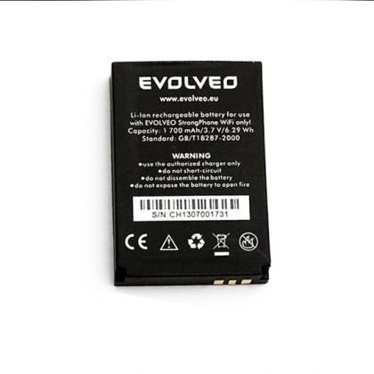 акумулятор для evolveo strong phone wifi (1700 mah) [original prc] 12 міс. гарантії