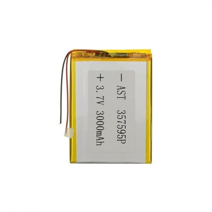Акумулятор 357595P універсальний з контролером, 3,1 х 71 х 96 мм (3000 mAh)/ для смартфона, планшета