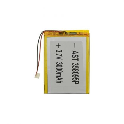 Акумулятор 358095P універсальний з контролером, 3 х 70 х 97 мм (3000 mAh)/ для смартфона, планшета