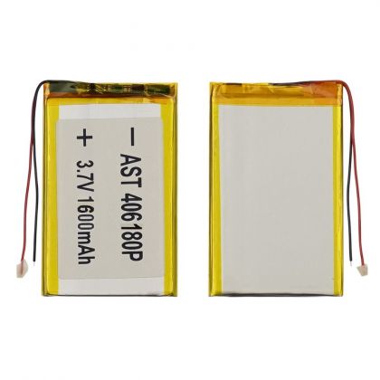 Акумулятор 406180P універсальний з контролером, 3,5 х 51 х 80 мм (1600 mAh)/ для смартфона, планшета