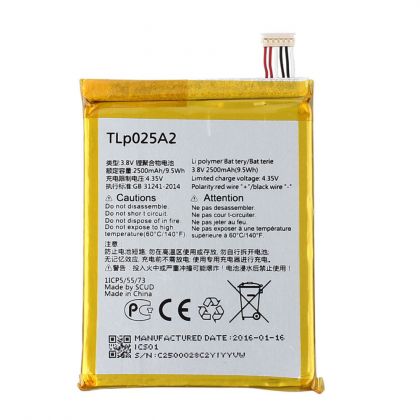 акумулятор alcatel 7047d one touch pop c9 (tlp025a2) [original prc] 12 міс. гарантії