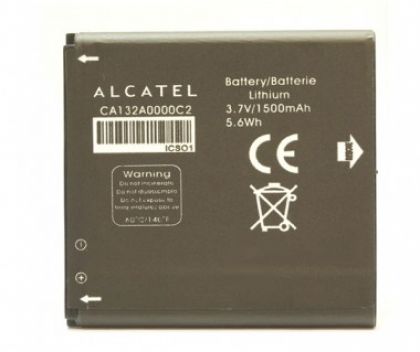 акумулятор alcatel c5, ot5036 (ca132a0000c2) [original prc] 12 міс. гарантії