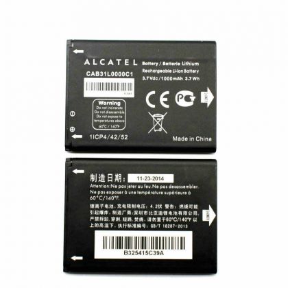 акумулятор alcatel one touch 891 / cab31l0002c1 [original prc] 12 міс. гарантії