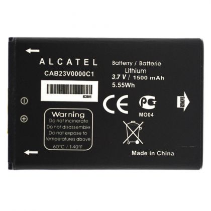 акумулятор alcatel one touch y800 / cab23v0000c1 [original prc] 12 міс. гарантії