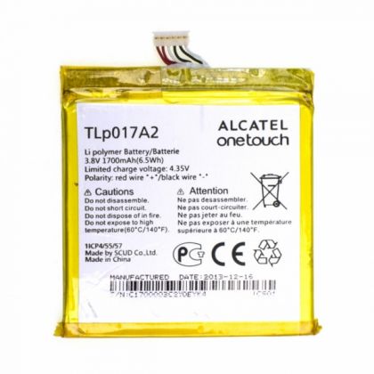 акумулятор alcatel ot-6012 (tlp017а2) [original prc] 12 міс. гарантії