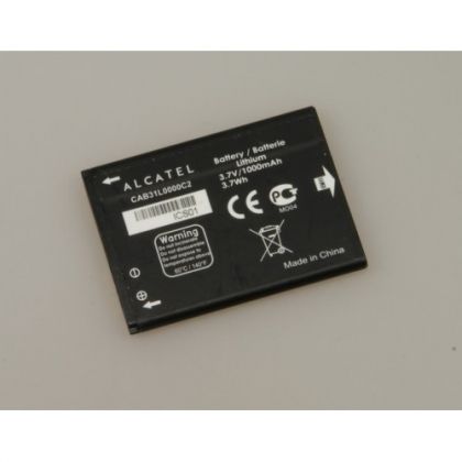акумулятор alcatel ot813, ot813d (cab31l0000c2) [original prc] 12 міс. гарантії