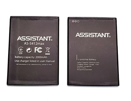 акумулятор assistant as-5412 max [original prc] 12 міс. гарантії