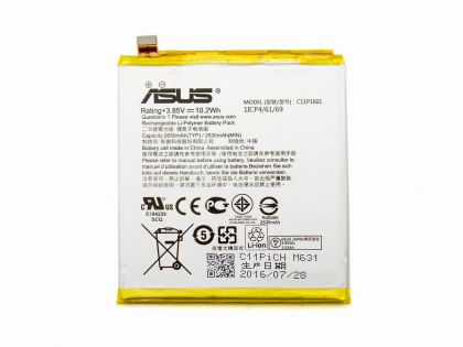 акумулятор asus c11p1601 zenfone 3 ze520kl z017db, z017 ze520kl za520kl 2650 mah [original] 12 міс. гарантії