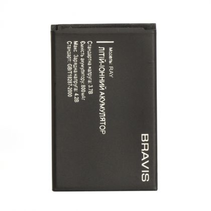 акумулятор bravis ray / keneksi t1 / keneksi t3 / astro a284[original prc] 12 міс. гарантії