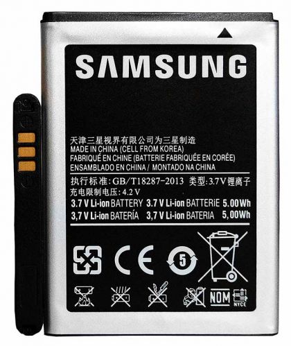 акумулятор для samsung s5660, s5830, s6312, s6102, s7500 и др. (eb494358vu, eb464358vu) [hc]