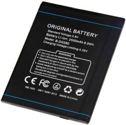 акумулятор doogee b-dg580 (dg580 kissme) 2500 mah [original prc] 12 міс. гарантії