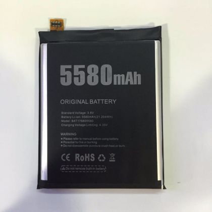 акумулятор doogee s60 bat17s605580 (5580 mah) [original prc] 12 міс. гарантії