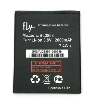 акумулятор fly bl3808 / iq456 era life 2 [original] 12 міс. гарантії
