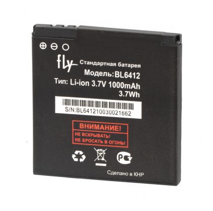акумулятор fly (bl6412) iq434 [original prc] 12 міс. гарантії