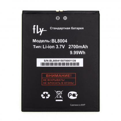 акумулятор fly bl8004 / iq4503 quad [original] 12 міс. гарантії